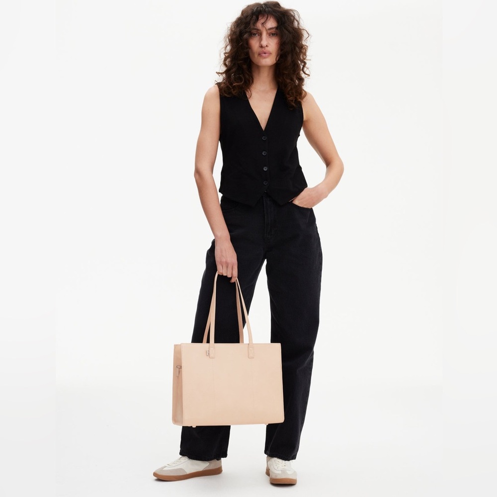 BEIS The Work Tote in Beige - Picture 16 of 16
